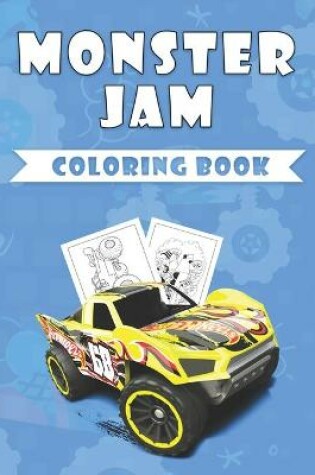 Cover of Monster Jam Coloring Book