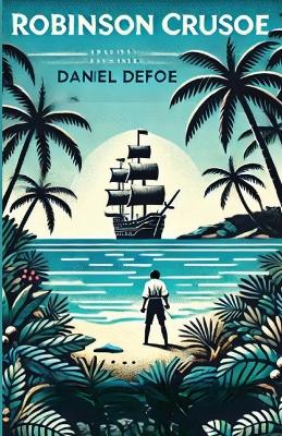 Book cover for Robinson Crusoe(Illustrated)