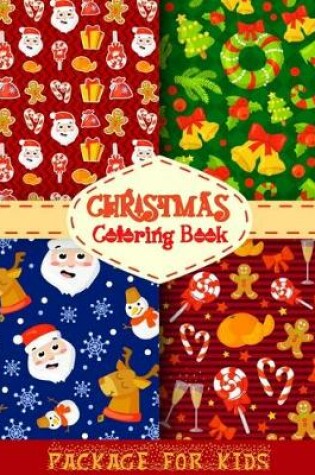 Cover of Christmas Coloring Book Package for Kids