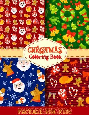 Book cover for Christmas Coloring Book Package for Kids