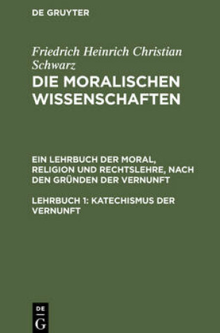 Cover of Katechismus Der Vernunft