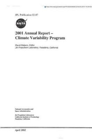 Cover of Climate Variability Program