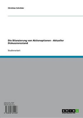 Book cover for Die Bilanzierung Von Aktienoptionen