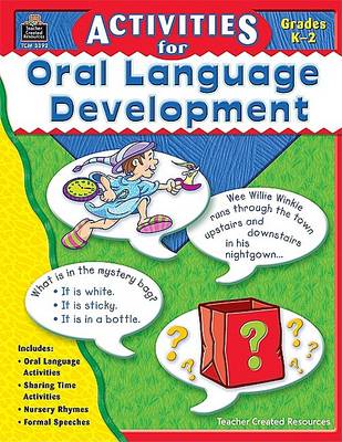 Book cover for Activities for Oral Language Development