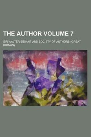 Cover of The Author Volume 7