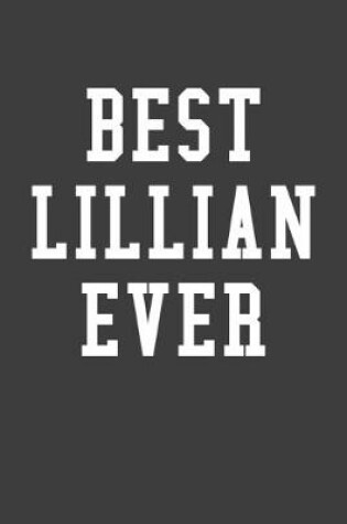 Cover of Best Lillian Ever