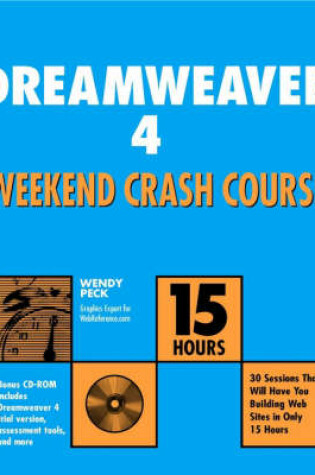 Cover of Dreamweaver 4 Weekend Crash Course