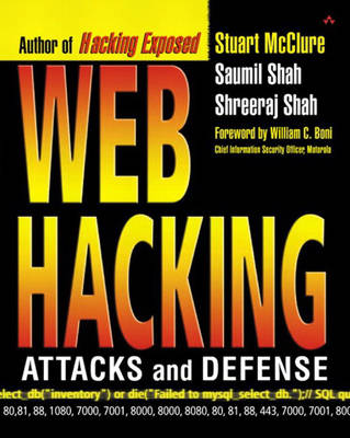 Book cover for Web Hacking