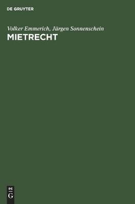 Book cover for Mietrecht