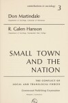 Book cover for Small Town & the Nation