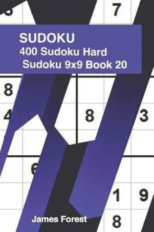 Cover of 400 Sudoku Hard Sudoku 9x9