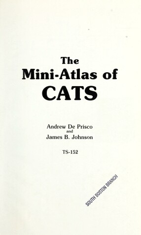 Book cover for The Mini Atlas of Cat Breeds