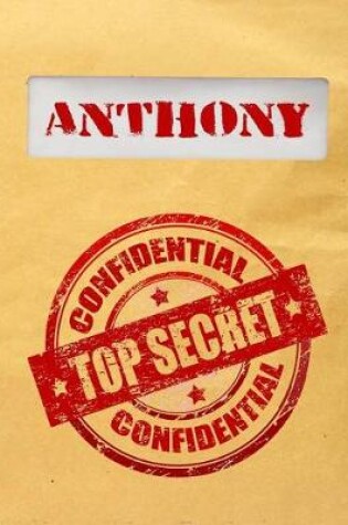 Cover of Anthony Top Secret Confidential