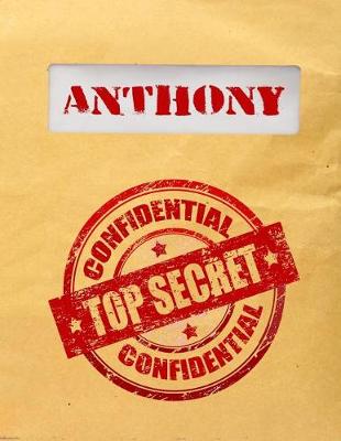 Book cover for Anthony Top Secret Confidential