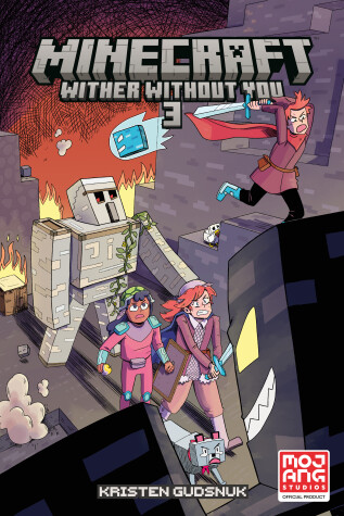 Book cover for Minecraft: Wither Without You Volume 3