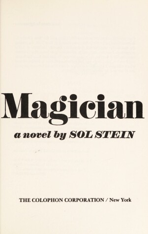 Book cover for Magician