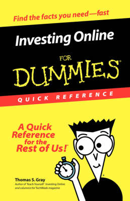 Cover of Investing Online for Dummies Quick Reference