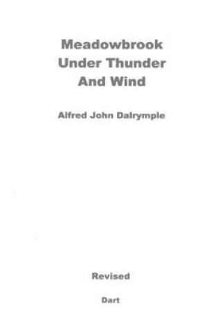 Cover of Meadowbrook Under Thunder and Wind (Revised)