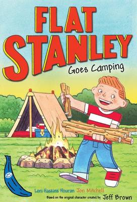 Book cover for Flat Stanley Goes Camping