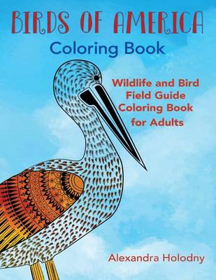 Book cover for Birds of America Coloring Book