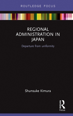 Cover of Regional Administration in Japan