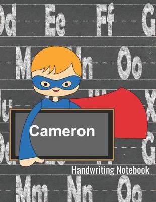 Book cover for Cameron Handwriting Notebook