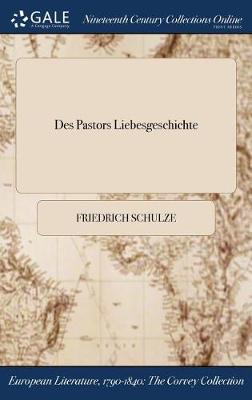 Book cover for Des Pastors Liebesgeschichte