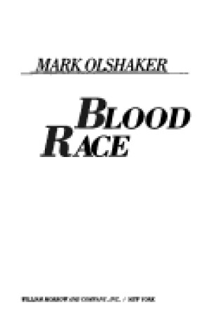 Cover of Blood Race