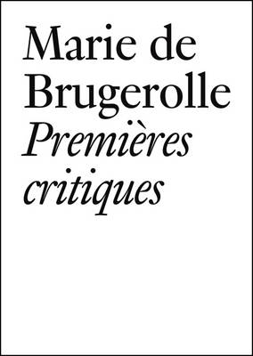 Book cover for Marie de Brugerolle