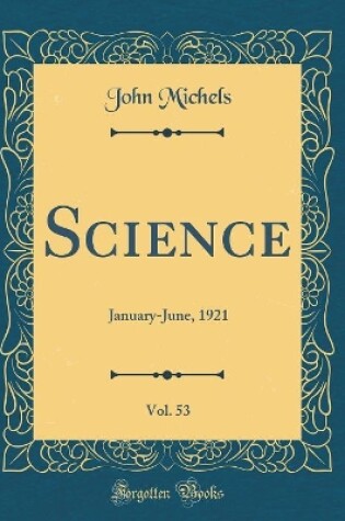 Cover of Science, Vol. 53