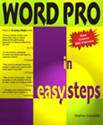 Book cover for WordPro in easy steps