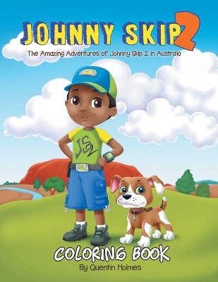 Book cover for Johnny Skip 2 - Coloring Book