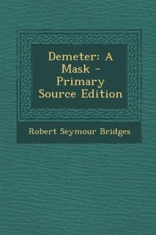 Cover of Demeter