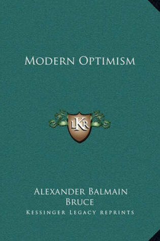 Cover of Modern Optimism