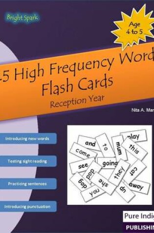 Cover of 45 High Frequency Words Flash Cards