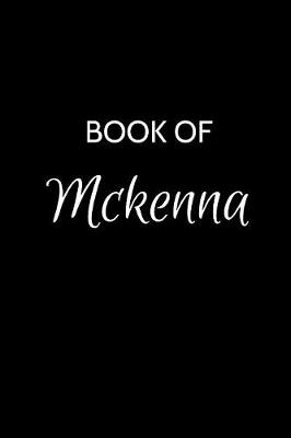 Book cover for Book of Mckenna