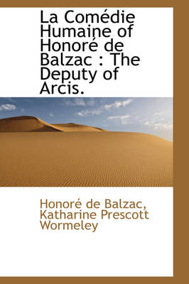 Book cover for La Com Die Humaine of Honor de Balzac