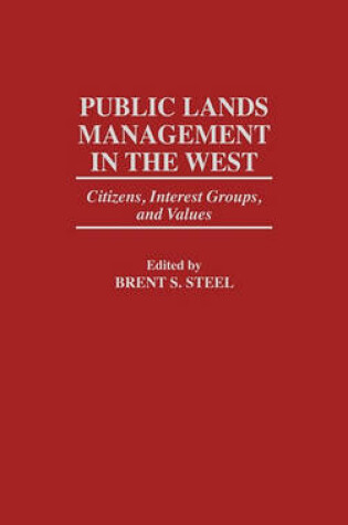Cover of Public Lands Management in the West