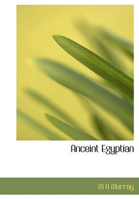 Book cover for Anceint Egyptian