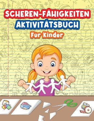 Book cover for Schere Skills Activity Book fur Kinder