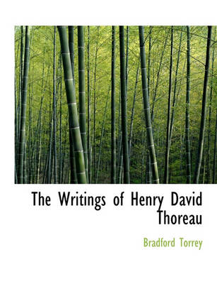 Book cover for The Writings of Henry David Thoreau