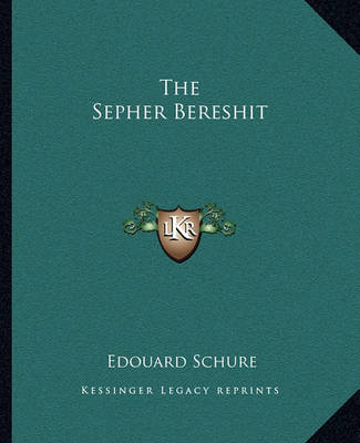 Book cover for The Sepher Bereshit