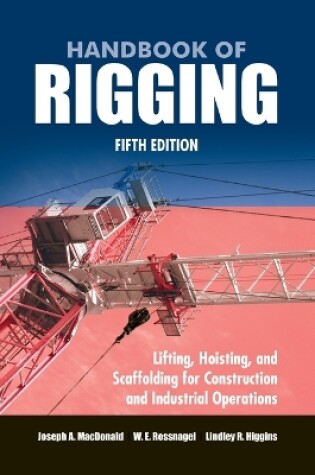 Cover of Handbook of Rigging 5e (Pb)