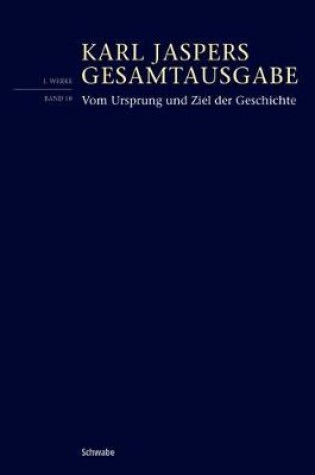 Cover of Vom Ursprung Und Ziel Der Geschichte