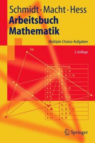 Cover of Arbeitsbuch Mathematik