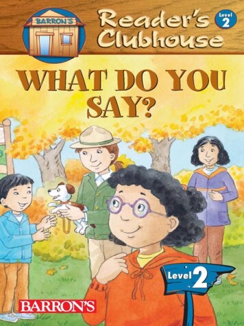 Book cover for What Do You Say?