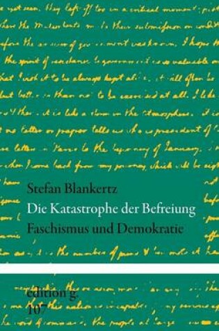 Cover of Die Katastrophe Der Befreiung