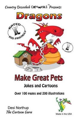 Book cover for Dragons Make Great Pets -- Jokes and Cartoons