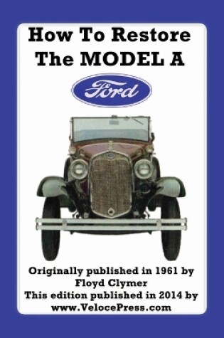 Cover of How to Restore the Model a Ford