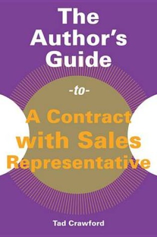 Cover of The Author's Guide to a Contract with Sales Representative